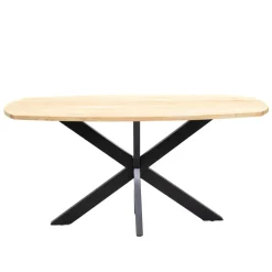 HOMLA Stol Glima Lite Drewno Akacji + Metal 140X70X76 Cm