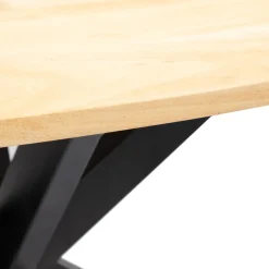 HOMLA Stol Glima Lite Drewno Akacji + Metal 140X70X76 Cm