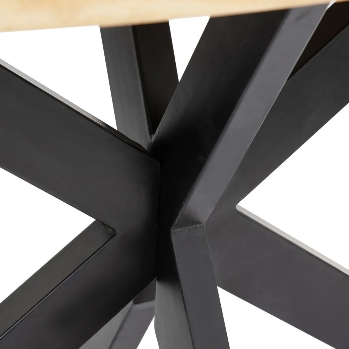 HOMLA Stol Glima Lite Drewno Akacji + Metal 140X70X76 Cm