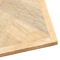 HOMLA Stol Mangata Lite Drewno Mango + Metal 160X80X76 Cm