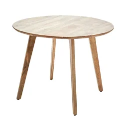 HOMLA Stol Solis Drewniany 100 X 100 X 76 Cm