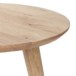 HOMLA Stolik Kawowy Tioma Naturalny 40X40X46 Cm