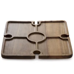 HOMLA Stolik Mooka Akacjowy 34X34Cm