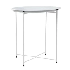 HOMLA Stolik Staldis Bialy 47X47X47 Cm