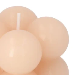 HOMLA Swieca Bubble Jasnorozowa 6X6X6 Cm