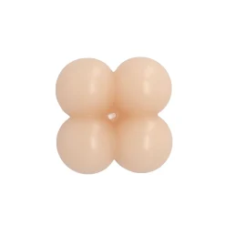 HOMLA Swieca Bubble Jasnorozowa 6X6X6 Cm