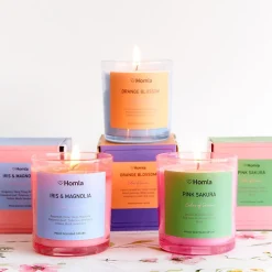 HOMLA Swieca Zapachowa Colors Of Seasons Iris&Magnolia 150 G