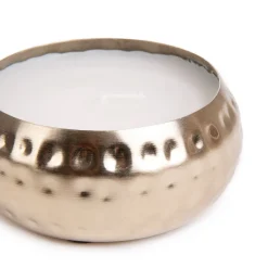 HOMLA Swieca Zapachowa Dritto Zlota 9X9X4 Cm