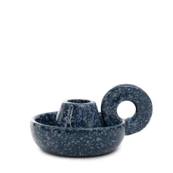 HOMLA Swiecznik Rolo Ceramiczny 13X10X6 Cm