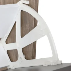 HOMLA Szafka Na Buty Eira Z Czarnymi Frontami 60X24X114 Cm