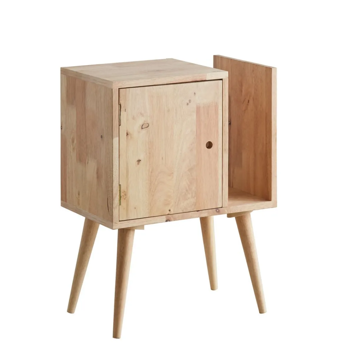 HOMLA Szafka Nocna Sinar Naturalny 50X30X66,5 Cm