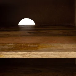 HOMLA Szafka Rtv Raffla Lite Drewno Mango 130X40X55