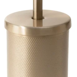 HOMLA Szczotka Do Wc Nausa Zlota Z Ozdobnymi Wytloczeniami 10X10X38 Cm