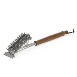 HOMLA Szczotka Easy Grill Do Czyszczenia Grilla Ze Skrobakiem 44X7 Cm