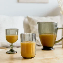 HOMLA Szklanka Alesa Wysoka Szara 0,4 L