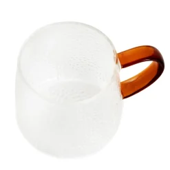 HOMLA Szklanka Amber Mlotkowane Szkło 0,35 L