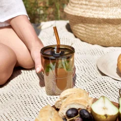 HOMLA Szklanka Embo Colour Bursztynowa 0,35 L