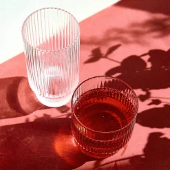 HOMLA Szklanka Lynn Transparentna Niska 0,35 L