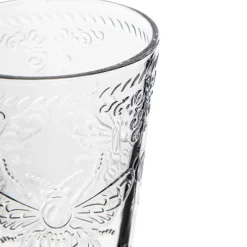 HOMLA Szklanka Nellie Wysoka Ze Zlota Nozka 0,35 L