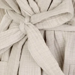 HOMLA Szlafrok Elin Muslinowy Bezowy S/M