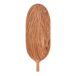 HOMLA Taca Dekoracyjna Acacia Z Drewna Akacjowego 38X14X1,5