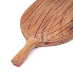 HOMLA Taca Dekoracyjna Acacia Z Drewna Akacjowego 38X14X1,5