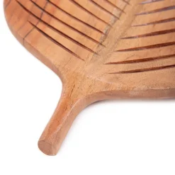 HOMLA Taca Dekoracyjna Acacia Z Drewna Akacjowego 30X20X1,5