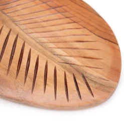 HOMLA Taca Dekoracyjna Acacia Z Drewna Akacjowego 30X20X1,5