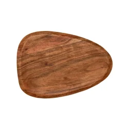 HOMLA Taca Dekoracyjna Acacia Z Drewna Akacjowego 25X18X2 Cm