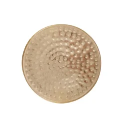 HOMLA Taca Dekoracyjna Dritto Mlotkowana Zlota 23X23X1,5