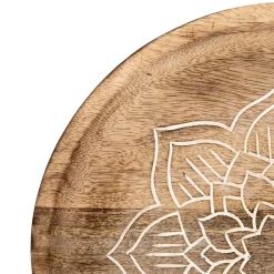 HOMLA Taca Dekoracyjna Floar Z Drewna Mango 30 Cm