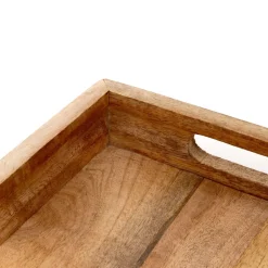 HOMLA Taca Dekoracyjna Hamsa Z Drewna Mango 41X26X6 Cm