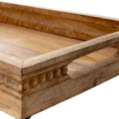 HOMLA Taca Dekoracyjna Hamsa Z Drewna Mango 41X26X6 Cm