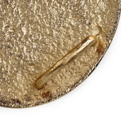 HOMLA Taca Girona Metalowa Zlota 26X5 Cm