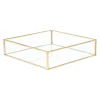 HOMLA Taca Grazia Ozdobna Zlota 18X18X4 Cm