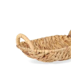 HOMLA Taca Hyacinth Z Hiacyntu Wodnego Owalna 27X20X7 Cm