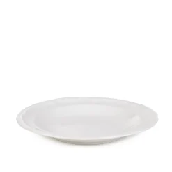 HOMLA Talerz Jasmine Gleboki Bialy 22 Cm