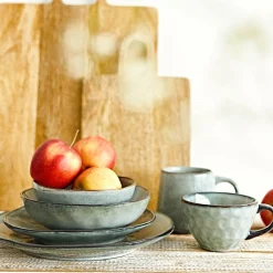 HOMLA Talerz Labarro Deserowy Szary 21Cm