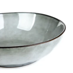 HOMLA Talerz Labarro Gleboki Szary 18Cm