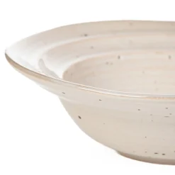 HOMLA Talerz Palmera Gleboki Bezowy 19 Cm