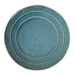 HOMLA Talerz Palmera Obiadowy Turkusowy 26 Cm