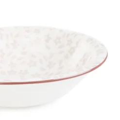 HOMLA Talerz Rubia Gleboki Rozowy 19 Cm