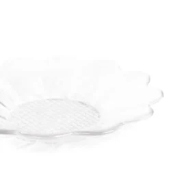 HOMLA Talerzyk Caren W Ksztalcie Kwiatka Transparentny 11 Cm