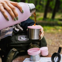 VIALLI DESIGN Termos Fuori Turystyczny Pudrowy Roz 1 L