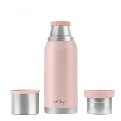 VIALLI DESIGN Termos Fuori Turystyczny Pudrowy Roz 1 L