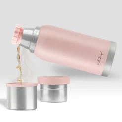 VIALLI DESIGN Termos Fuori Turystyczny Pudrowy Roz 1 L