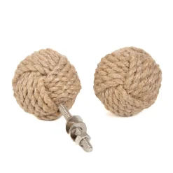 HOMLA Uchwyty Do Mebli Permai Jutowe 4,2X4,2 Cm