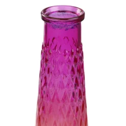 HOMLA Wazon Archie Szklany Ombre Fukcjowo-Pomaranczowy 6,5X22 Cm