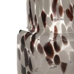 HOMLA Wazon Artistic Szklany Krezle 13,5X13,5X18 Cm