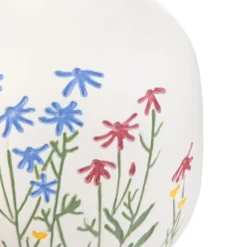 HOMLA Wazon Meadow W Kolorowe Kwiaty 13X13X13 Cm